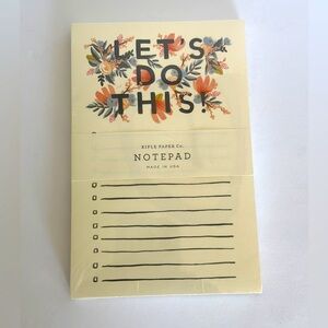 LET’S DO THIS - Rifle Paper Co. Notepad